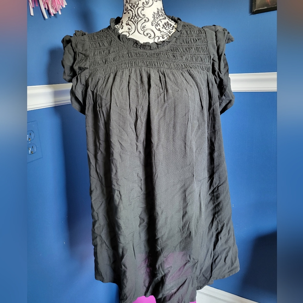 Blouse - Old Navy XL Black